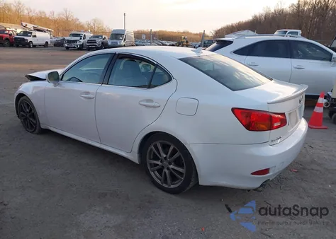 2007 Lexus Is z USA, uszkodzony, nr VIN JTHBK262582071426